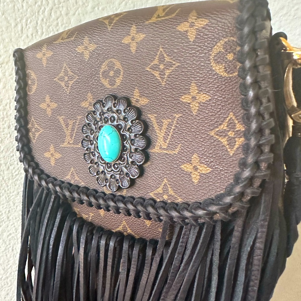 Gorgeous Vintage Boho Fringe Louis Vuitton Bag